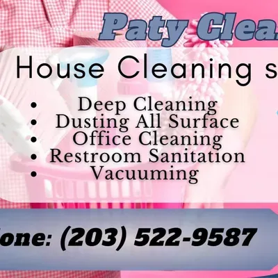Paty cleaning.