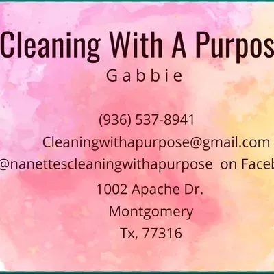 Cleaning With A Purpose