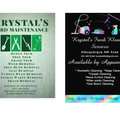 Krystal's Yard Maintenance Services LLC