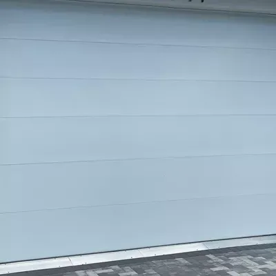 Guy garage door