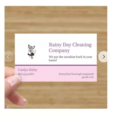 Rainy Day Cleaning