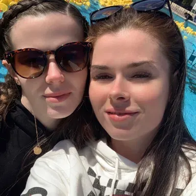 Two Chics with a Broom
