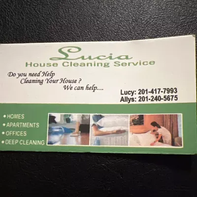 Lucia cleaning
