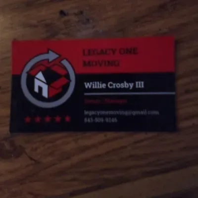 Legacy One Moving