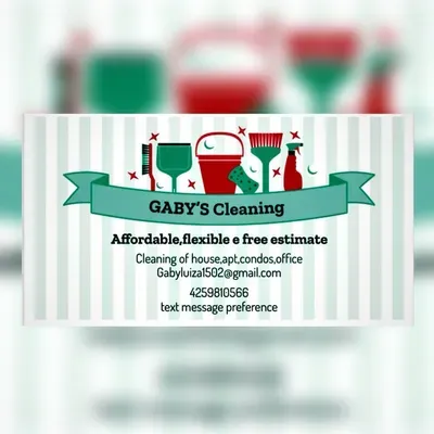 Gaby’s cleaning