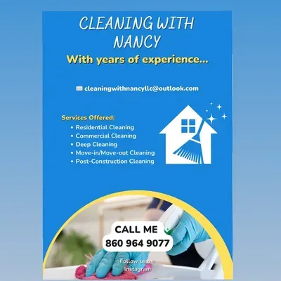 Cleaning with Nancy