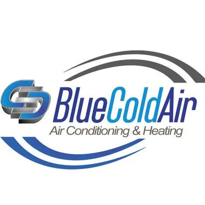 Blue Cold Air Conditioning and Heating