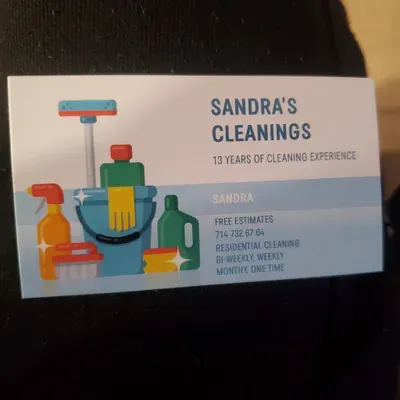 Sandras house cleaning