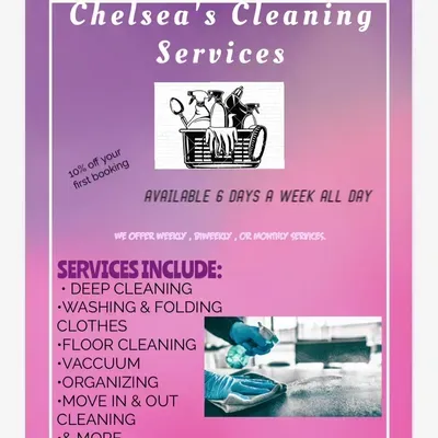 Chelsea’s cleaning service