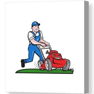 Spring clean lawn service