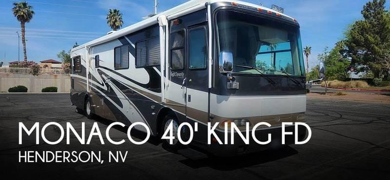 2001 Monaco Monaco 40\\\' King FD 40ft for Sale