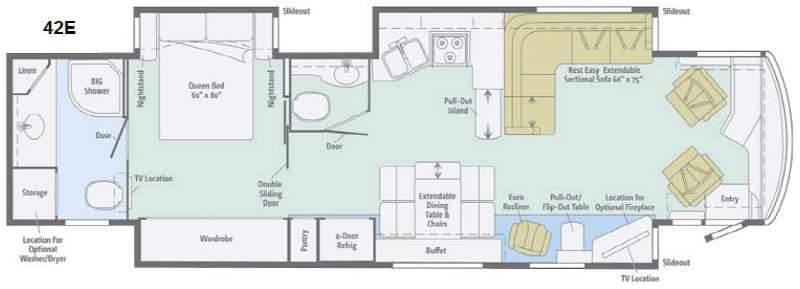 2014 Winnebago Journey 42E 42ft for Sale