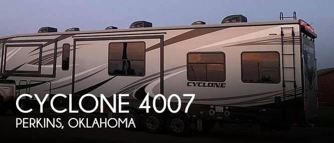 Heartland Cyclone 4007 Fifth Wheel 2020 for Sale