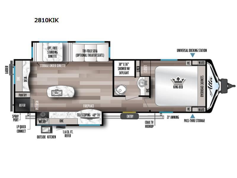 2022 East To West Alta 2810KIK 33ft for Sale