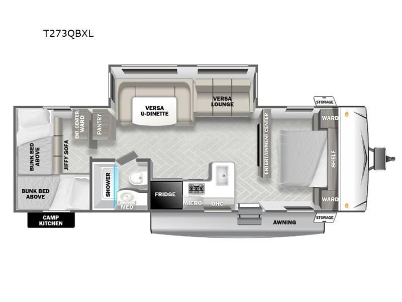 2024 Forest River Forest River RV Wildwood X-Lite T273QBXL 33ft for Sale