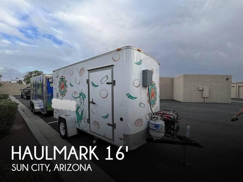 2009 Universal Haulmark Food Trailer) Utility 16ft for Sale