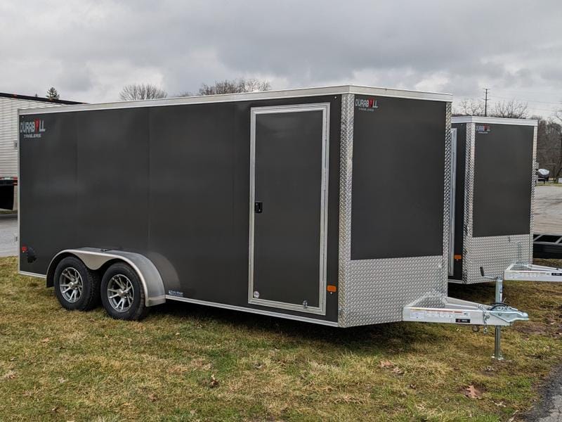 2024 Dura Bull 7 Wide Elite Series 7x16 Durabull Enclosed Trailer - Barn Doors for Sale