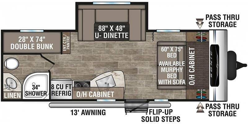 2022 Venture RV Venture RV Sonic SN220VBH 27ft for Sale