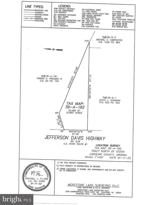 Woodford, Caroline County, VA Undeveloped Land, Homesites for sale Property ID: 418566229