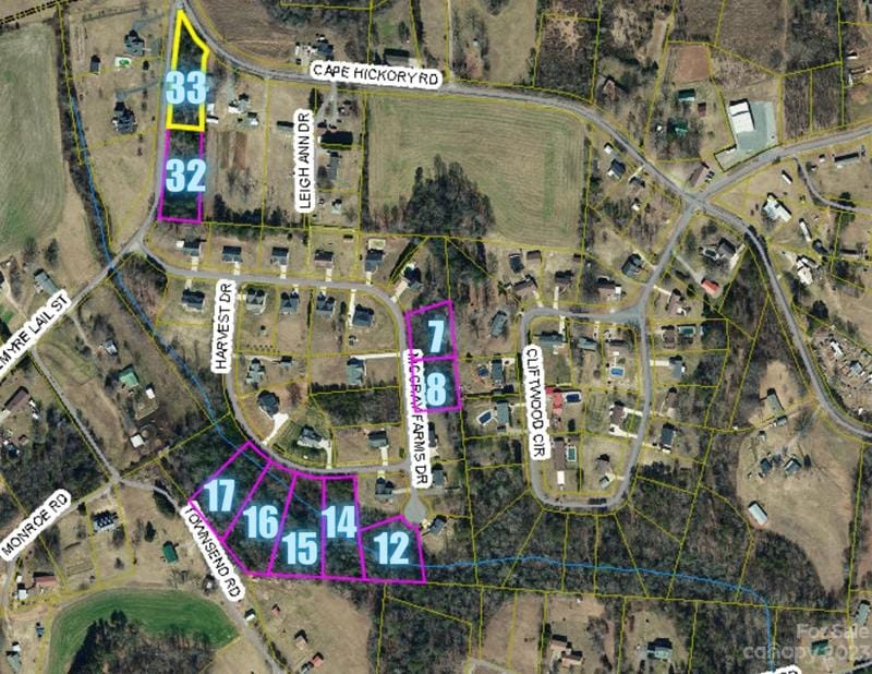 Hickory, Burke County, NC Undeveloped Land, Homesites for sale Property ID: 418678744