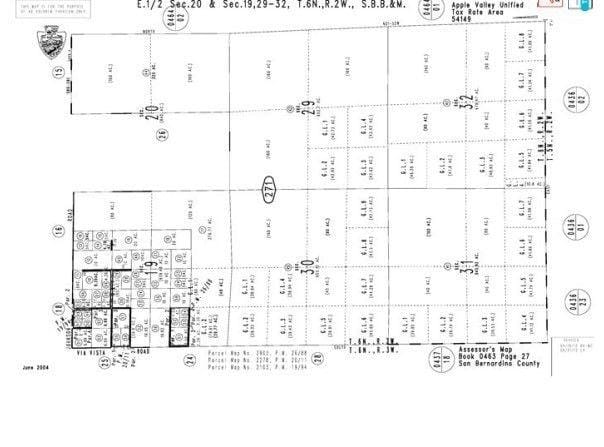 Apple Valley, San Bernardino County, CA Undeveloped Land for sale Property ID: 418728185