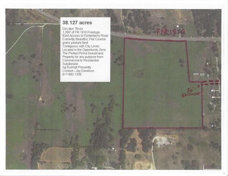 00 W FM 1810 Hwy, Decatur, TX 76234 for Sale