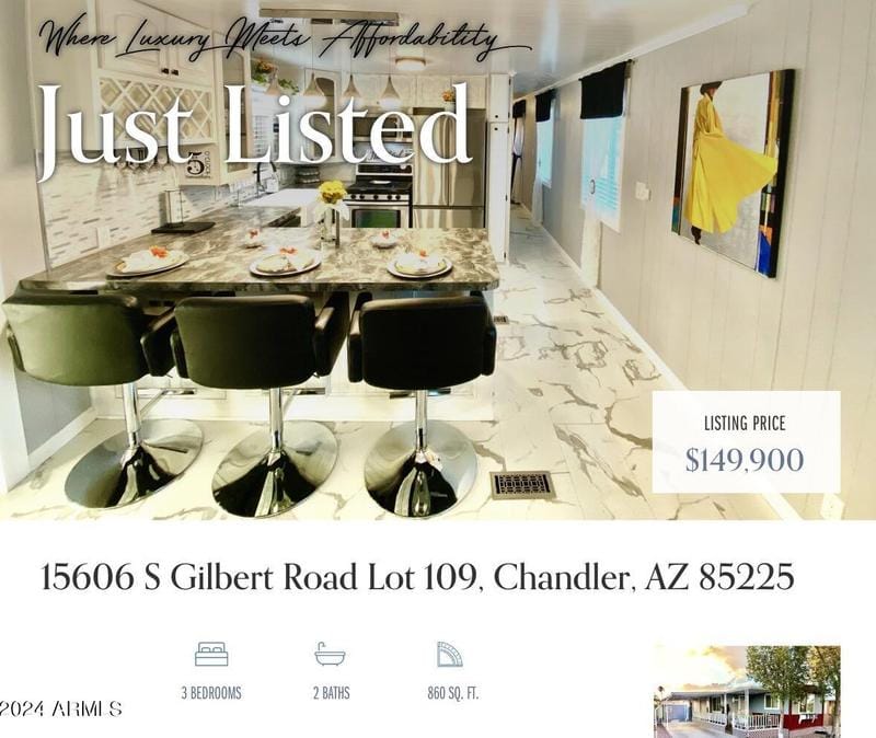 15606 S Gilbert Rd #109, Chandler, AZ 85225 - MLS 6656215 for Sale