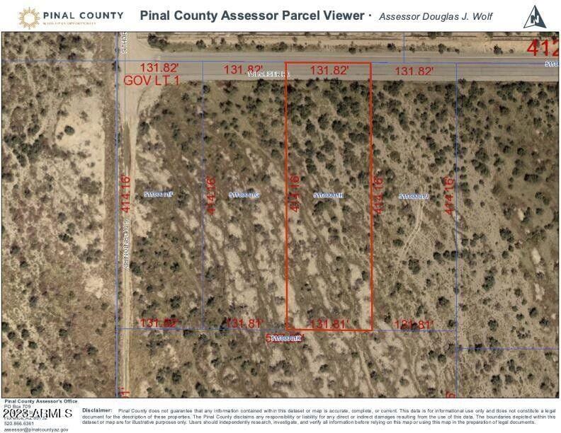 Casa Grande, Pinal County, AZ Undeveloped Land, Homesites for sale Property ID: 418331505