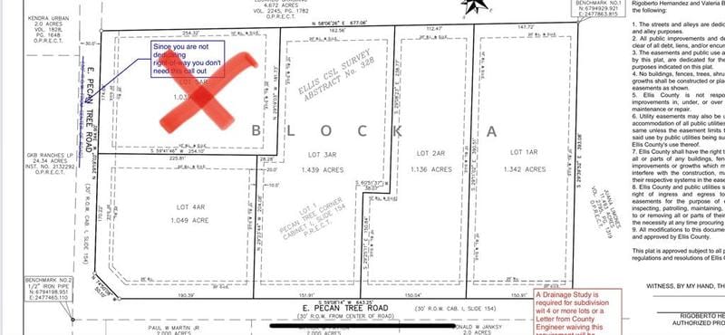 TBD E Pecan Tree Rd, Waxahachie, TX 75165 for Sale