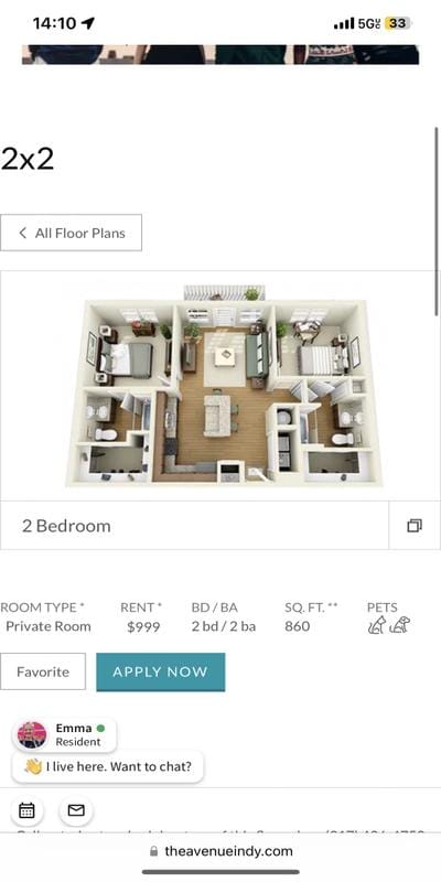 Rental listing in Downtown Indianapolis, Indianapolis Area. Contact the landlord or property manager direct about rental.