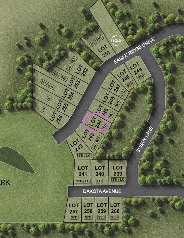 238-lot 244) 238-lot 244) Eagle Ridge Drive, Roberts, WI 54023 for Sale
