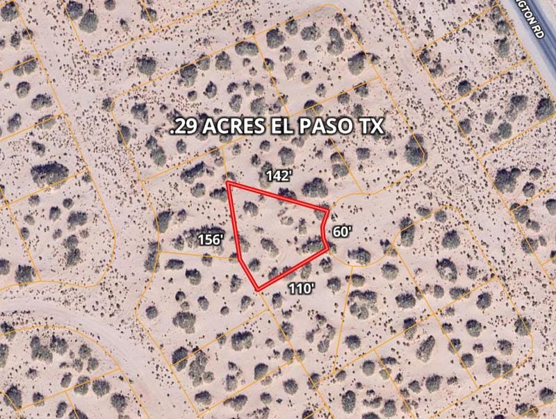 Horizon City, El Paso County, TX Undeveloped Land, Homesites for sale Property ID: 418797148