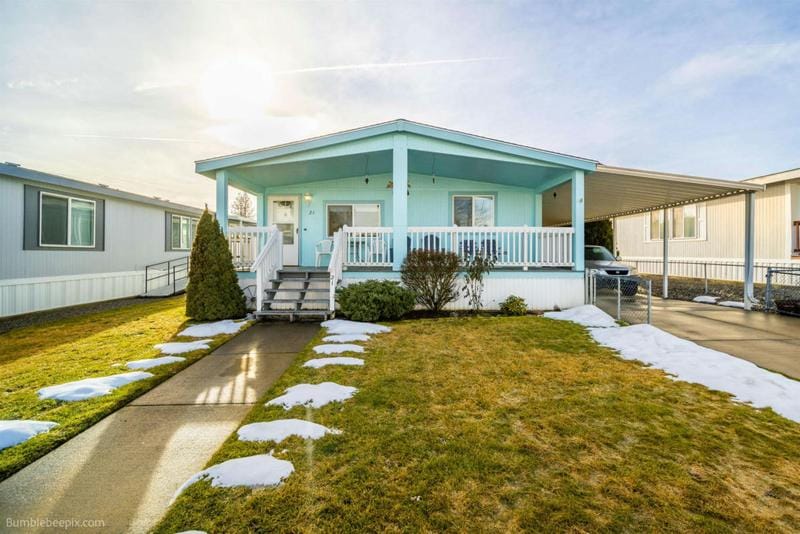 6805 N CRESTLINE ST LOT 21, Spokane, WA 99217 Manufactured Home For Sale  MLS# 202411350