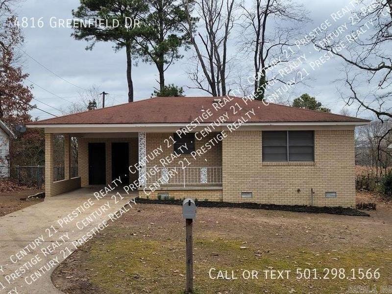 4816 Greenfield Drive, Little Rock, AR 72209  624318390 for Rent