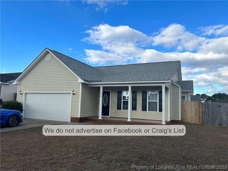 1450 Mingary Avenue, Fayetteville, NC 28306  613231234 for Rent