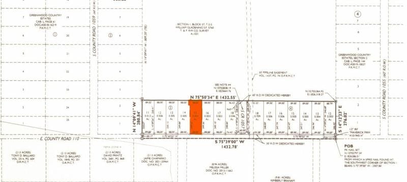 Lot 15 E County Rd 110, Midland, TX 79706 for Sale