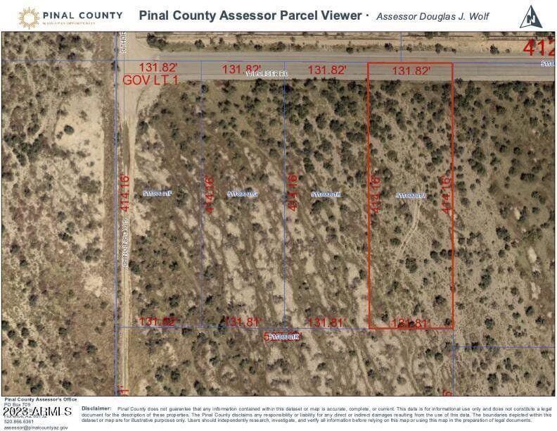 Casa Grande, Pinal County, AZ Undeveloped Land, Homesites for sale Property ID: 418331510
