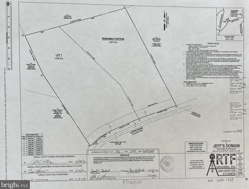 Lot 1 Leppo Rd, Westminster, MD 21158 - MLS MDCR2017396 for Sale