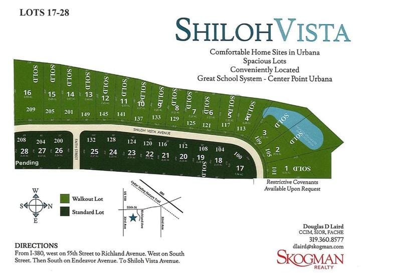 112 Shiloh Vista Ave, Urbana, IA 52345  MLS# 1702938 for Sale