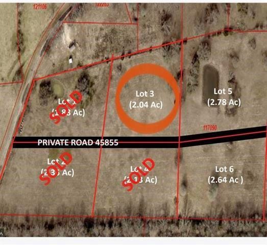 TBD PR 45855 lot 3, Blossom, TX 75416 for Sale