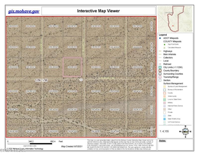 Yucca, Mohave County, AZ Undeveloped Land, Homesites for sale Property ID: 410531723