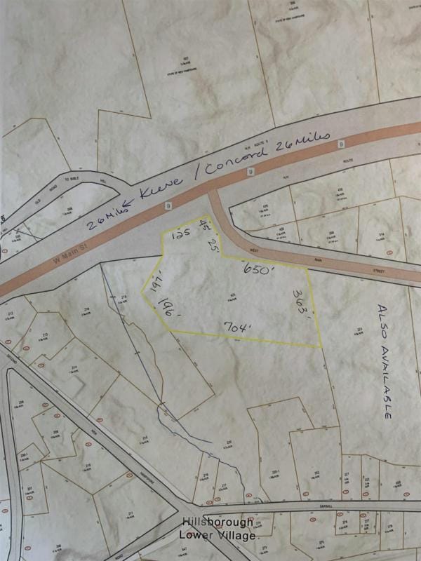 00 W MAIN STREET, Hillsborough, NH 03244 Land For Sale  MLS# 4944717