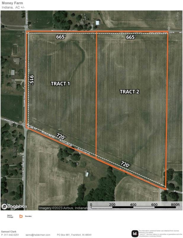 2875 N HAMILTON RD, Frankfort, IN 46041 Farm For Sale  MLS# 21956677