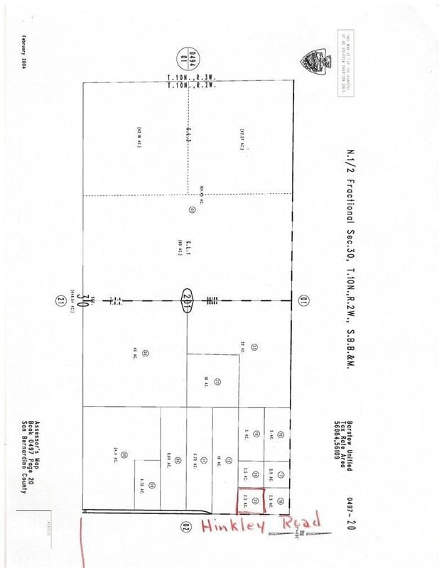 Hinkley, San Bernardino County, CA Undeveloped Land, Homesites for sale Property ID: 417888100