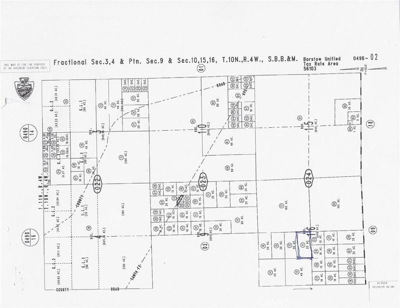 Hinkley, San Bernardino County, CA Undeveloped Land for sale Property ID: 417888127