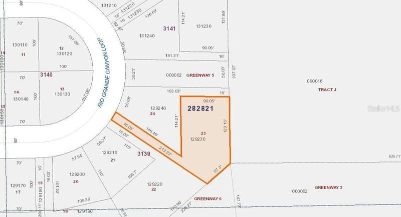 2135 RIO GRANDE CANYON LOOP, POINCIANA, FL 34759 Land For Sale  MLS# S5088282