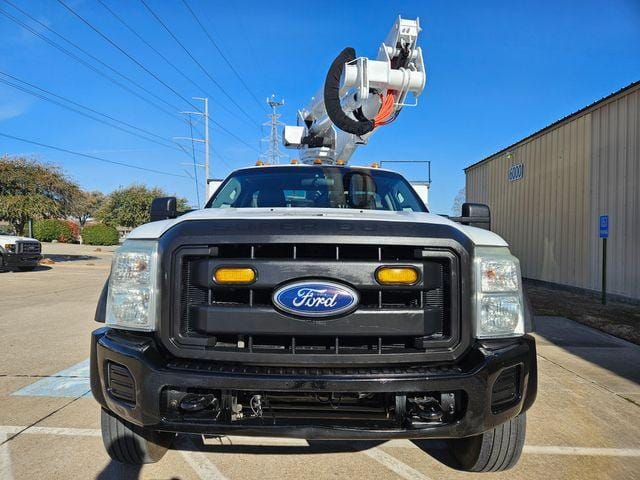 2011 Ford F550 ALTEC DIESEL BUCKET TRUCK ALTEC AT37G TELESCOPING AND for Sale