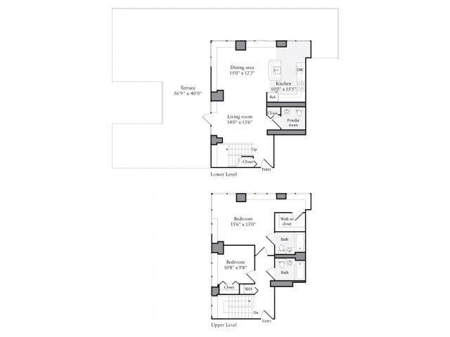 2 Bedroom 2 Bath In Manhattan NY 10019 for Rent