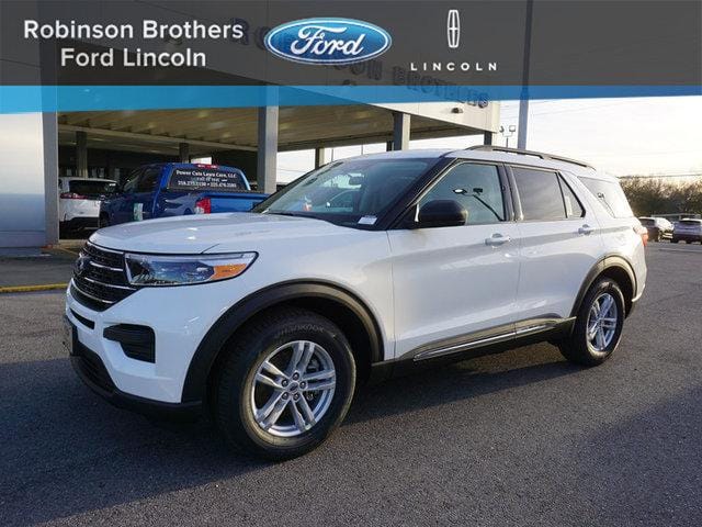 2023 Ford Explorer White, 25 miles for Sale