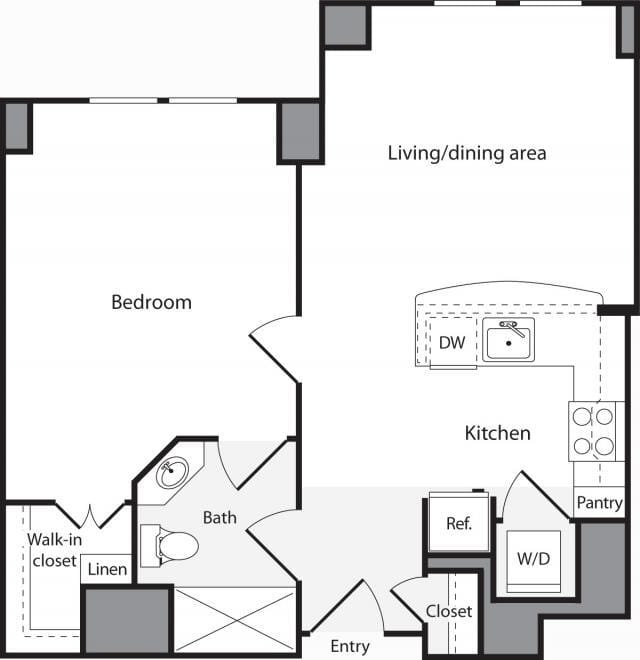 1 bedroom in Boston MA 02116 for Rent